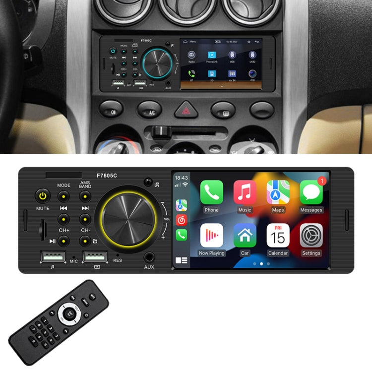 4 inch 800x480P Car Radio Receiver MP5 Player, Support FM & Bluetooth & SD Card with Remote Control - Car MP3 & MP4 & MP5 by buy2fix | Online Shopping UK | buy2fix