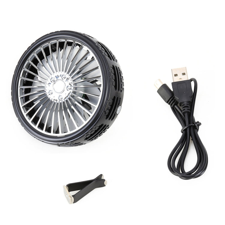 F203A Portable Car Air Outlet Electric Cooling Fan - Heating & Fans by buy2fix | Online Shopping UK | buy2fix