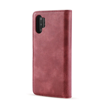 DG.MING Crazy Horse Texture Flip Detachable Magnetic Leather Case with Holder & Card Slots & Wallet for Samsung Galaxy Note 10+(Red) - Galaxy Phone Cases by DG.MING | Online Shopping UK | buy2fix