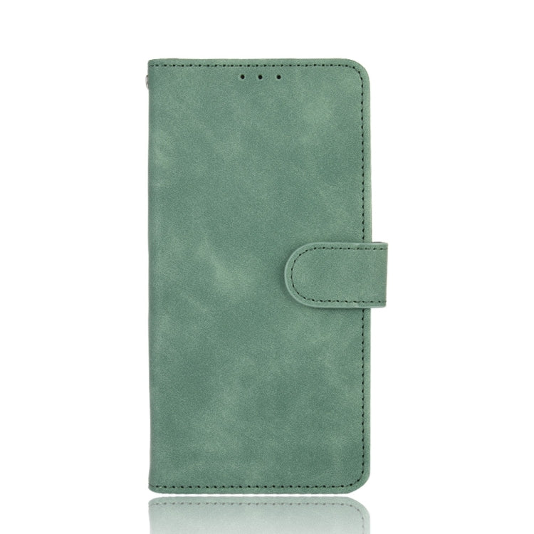 For DOOGEE N30 Solid Color Skin Feel Magnetic Buckle Horizontal Flip Calf Texture PU Leather Case with Holder & Card Slots & Wallet(Green) - More Brand by buy2fix | Online Shopping UK | buy2fix