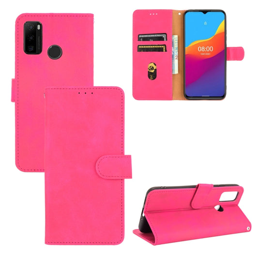 For Ulefone Note 10 Solid Color Skin Feel Magnetic Buckle Horizontal Flip Calf Texture PU Leather Case with Holder & Card Slots & Wallet(Rose Gold) - Ulefone Cases by buy2fix | Online Shopping UK | buy2fix