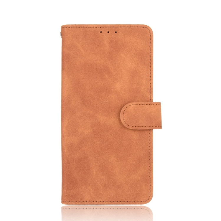 For Blackview A90 Solid Color Skin Feel Magnetic Buckle Horizontal Flip Calf Texture PU Leather Case with Holder & Card Slots & Wallet(Brown) - More Brand by buy2fix | Online Shopping UK | buy2fix