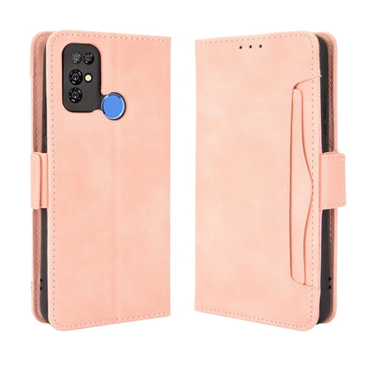 For Doogee X96 Pro Skin Feel Calf Pattern Horizontal Flip Leather Case with Holder & Card Slots & Photo Frame(Pink) - More Brand by buy2fix | Online Shopping UK | buy2fix