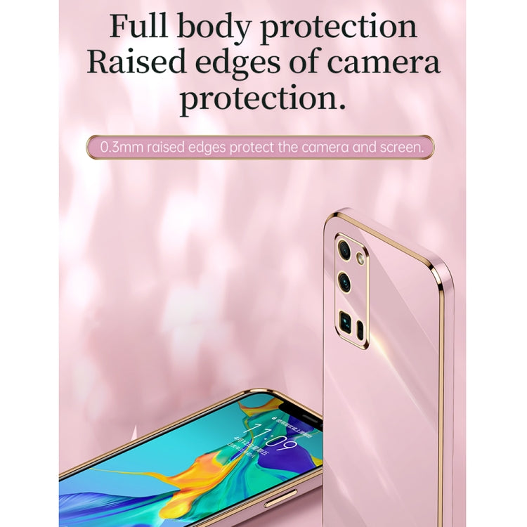 For Honor 30 Youth XINLI Straight Edge 6D Electroplate TPU Phone Case(Mint Green) - Honor Cases by XINLI | Online Shopping UK | buy2fix