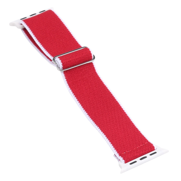 High Elastic Nylon Watch Band For Apple Watch Ultra 49mm&Watch Ultra 2 49mm / Series 9&8&7 45mm / SE 3&SE 2&6&SE&5&4 44mm / 3&2&1 42mm(Italy) - Watch Bands by buy2fix | Online Shopping UK | buy2fix