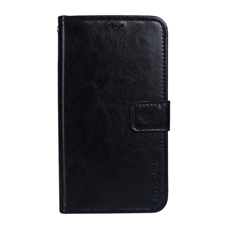 idewei Crazy Horse Texture Horizontal Flip Leather Case with Holder & Card Slots & Wallet For ZTE Blade A31(Black) - ZTE Cases by idewei | Online Shopping UK | buy2fix
