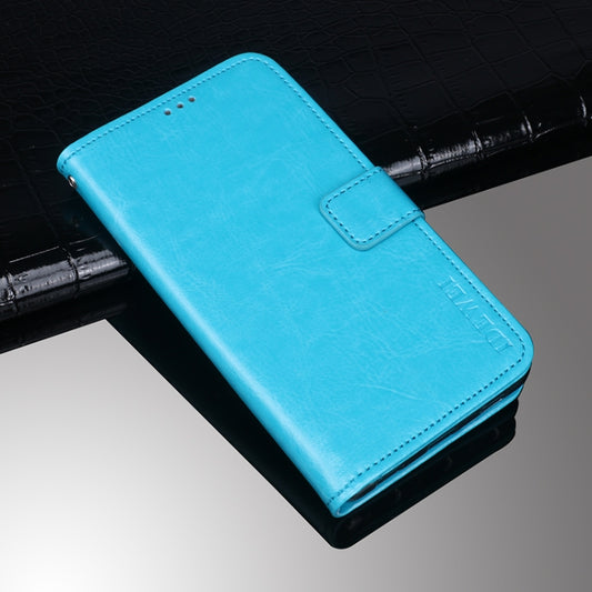 For Ulefone Armor 11 5G idewei Crazy Horse Texture Horizontal Flip Leather Case with Holder & Card Slots & Wallet(Sky Blue) - Ulefone Cases by idewei | Online Shopping UK | buy2fix