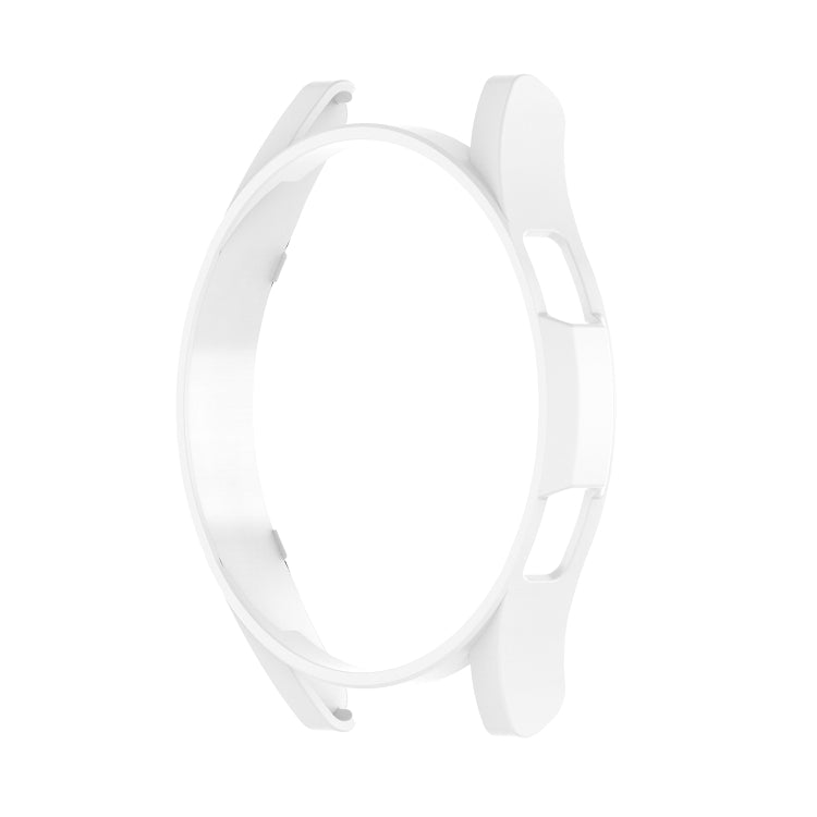 For Samsung Galaxy Watch4 40mm Half Coverage Hollowed PC Protective Case(White) - Watch Cases by buy2fix | Online Shopping UK | buy2fix