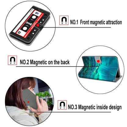 Voltage Coloured Drawing Magnetic Clasp Horizontal Flip PU Leather Case with Holder & Card Slots For Xiaomi Redmi Note 10 5G(C15 Blue Sweater White Cat) - Xiaomi Cases by buy2fix | Online Shopping UK | buy2fix