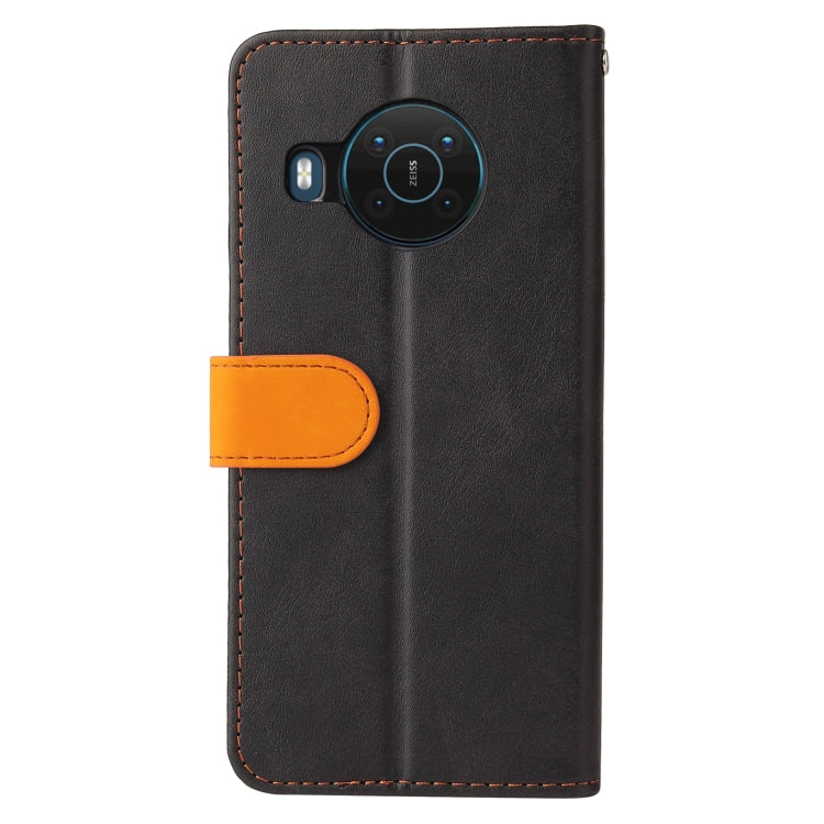 For Nokia X10 / X20 Business Stitching-Color Horizontal Flip PU Leather Case with Holder & Card Slots & Photo Frame(Orange) - Nokia Cases by buy2fix | Online Shopping UK | buy2fix
