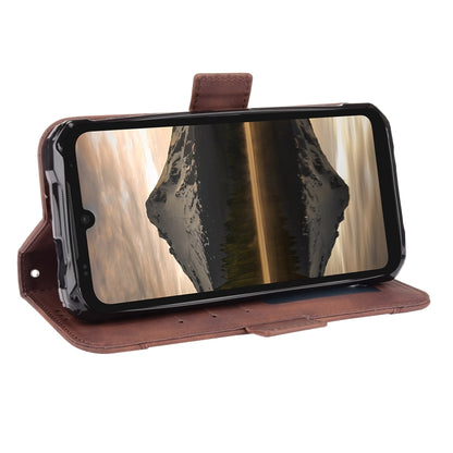 For Doogee S86 / S86 Pro Skin Feel Calf Pattern Horizontal Flip Leather Case with Holder & Card Slots & Photo Frame(Brown) - More Brand by buy2fix | Online Shopping UK | buy2fix