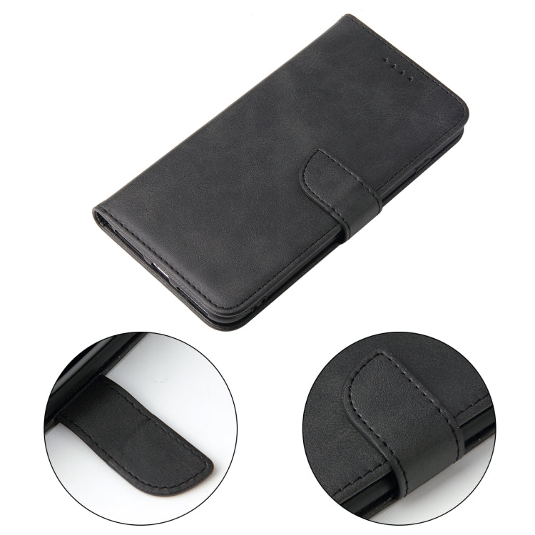 Calf Texture Buckle Horizontal Flip Leather Case with Holder & Card Slots & Wallet For iPhone 8 Plus & 7 Plus(Black) - More iPhone Cases by buy2fix | Online Shopping UK | buy2fix