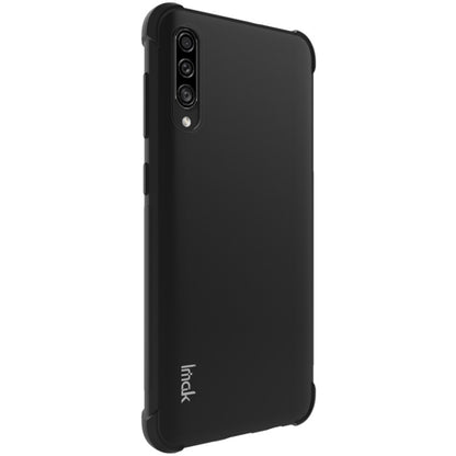 For Galaxy A50s / A30s IMAK All-inclusive Shockproof Airbag TPU Case, with Screen Protector(Black) - Galaxy Phone Cases by imak | Online Shopping UK | buy2fix