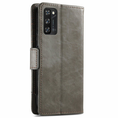 For Blackview A100 CaseNeo Business Splicing Dual Magnetic Buckle Horizontal Flip PU Leather Case with Holder & Card Slots & Wallet(Grey) - More Brand by buy2fix | Online Shopping UK | buy2fix