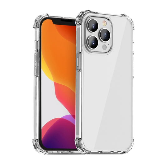 For iPhone 13 Pro iPAKY Crystal Clear Series Transparent Shockproof TPU + PC Protective Case - iPhone 13 Pro Cases by iPAKY | Online Shopping UK | buy2fix