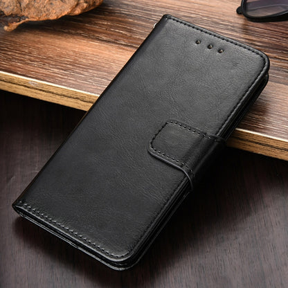 For Xiaomi Mi 11 Lite Crystal Texture Horizontal Flip Leather Case with Holder & Card Slots & Wallet(Black) - Xiaomi Cases by buy2fix | Online Shopping UK | buy2fix