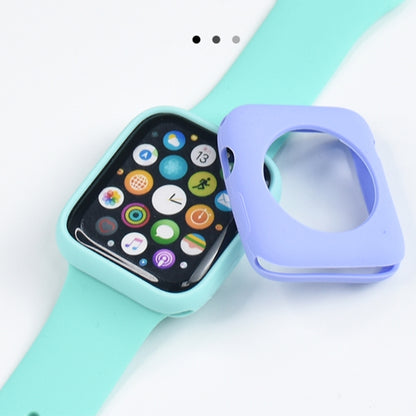 Shockproof All-inclusive Silicone Protective Case For Apple Watch Series 3 & 2 & 1 42mm(Ice Cyan) - Watch Cases by buy2fix | Online Shopping UK | buy2fix