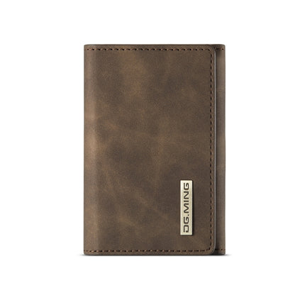 DG.MING M1 Series 3-Fold Multi Card Wallet(Coffee) - Wallets by DG.MING | Online Shopping UK | buy2fix