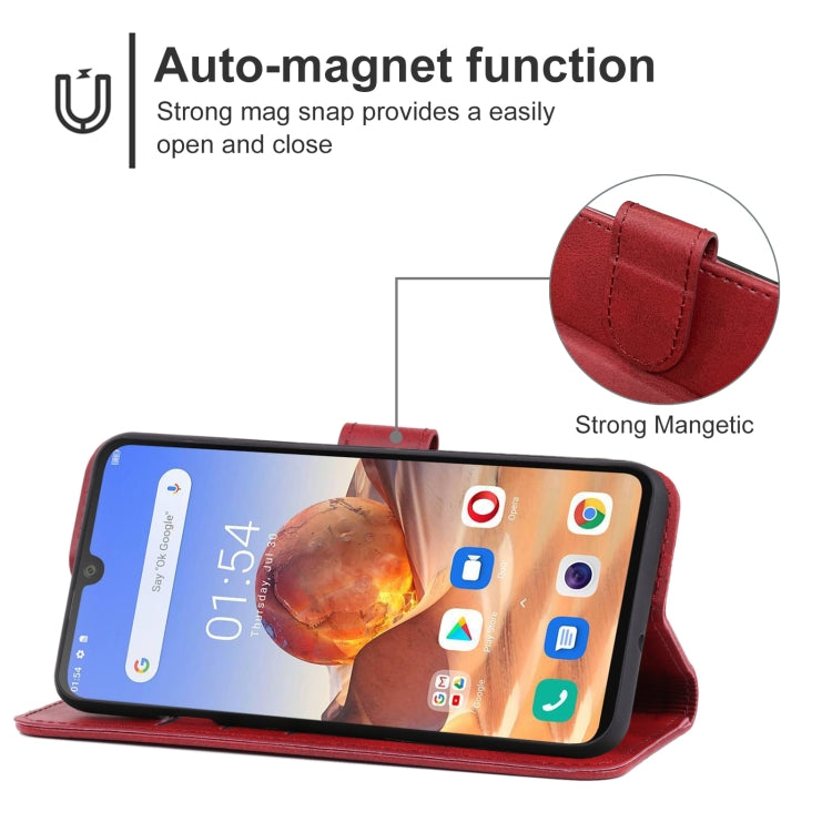 Leather Phone Case For Blackview BV9900(Red) - More Brand by buy2fix | Online Shopping UK | buy2fix