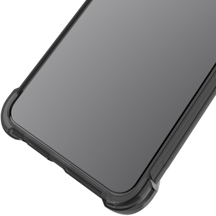 For OnePlus 9RT 5G imak All-inclusive Shockproof Airbag TPU Phone Case with Screen Protector(Transparent Black) - OnePlus Cases by imak | Online Shopping UK | buy2fix