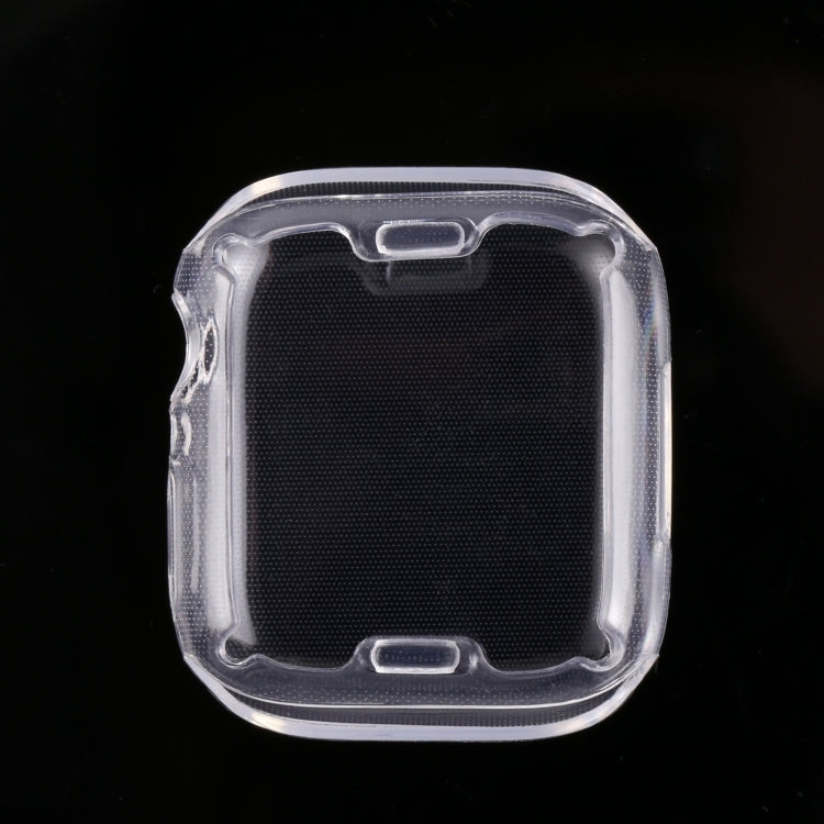 Shockproof TPU All-inclusive Protective Case For Apple Watch Series 9 / 8 / 7 45mm(Transparent) - Watch Cases by buy2fix | Online Shopping UK | buy2fix