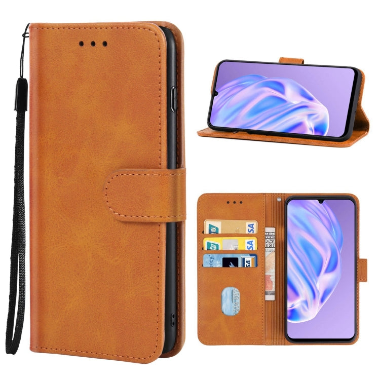 Leather Phone Case For Ulefone Note 6 / 6P(Brown) - Ulefone Cases by buy2fix | Online Shopping UK | buy2fix