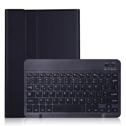 AHV7 Lambskin Texture Ultra-thin Bluetooth Keyboard Leather Tablet Case For Honor Tablet V7 Pro(Black) - Huawei Keyboard by buy2fix | Online Shopping UK | buy2fix