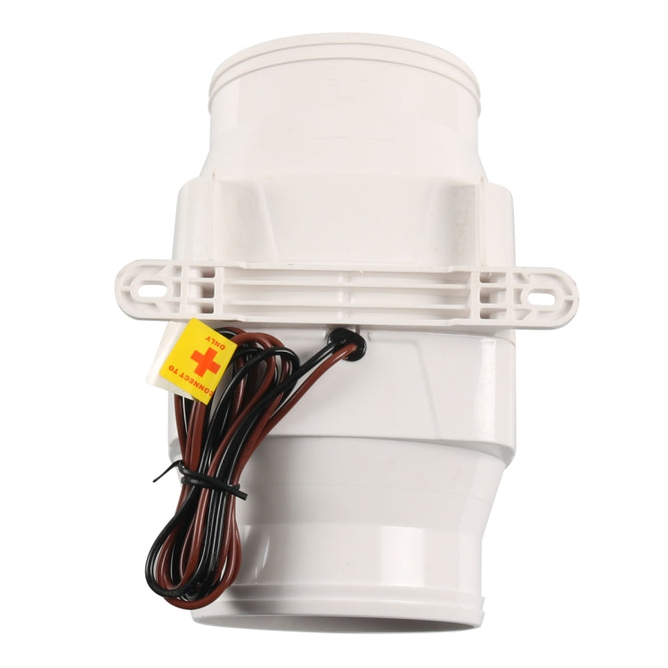 A6608-01 4 inch 12V 6-Blade Yacht Exhaust Fan - Marine Accessories & Parts by buy2fix | Online Shopping UK | buy2fix