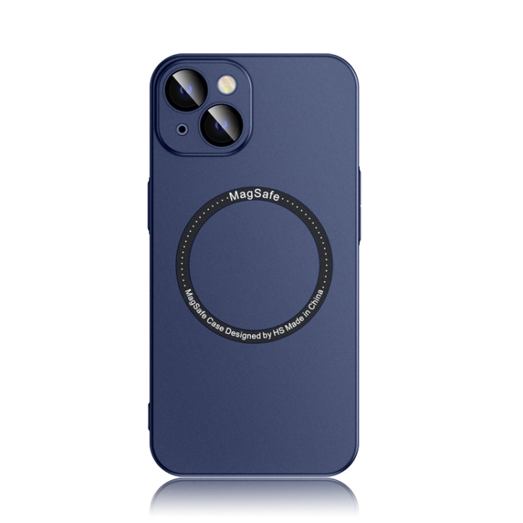 For iPhone 12 Pro Frosted PC Magsafe Case(Navy Blue) - iPhone 12 / 12 Pro Cases by buy2fix | Online Shopping UK | buy2fix