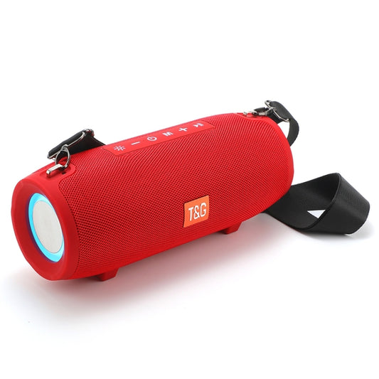 T&G TG322 40W Waterproof Portable LED Bluetooth Speaker(Red) - Desktop Speaker by T&G | Online Shopping UK | buy2fix