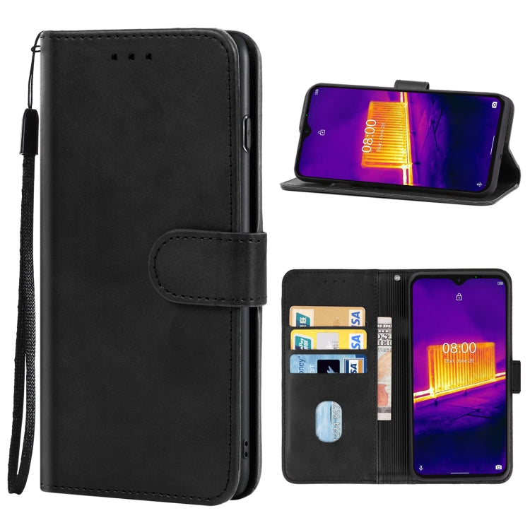 Leather Phone Case For Ulefone Armor 9(Black) - Ulefone Cases by buy2fix | Online Shopping UK | buy2fix