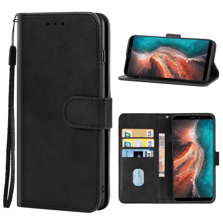 Leather Phone Case For Ulefone P6000 Plus(Black) - Ulefone Cases by buy2fix | Online Shopping UK | buy2fix