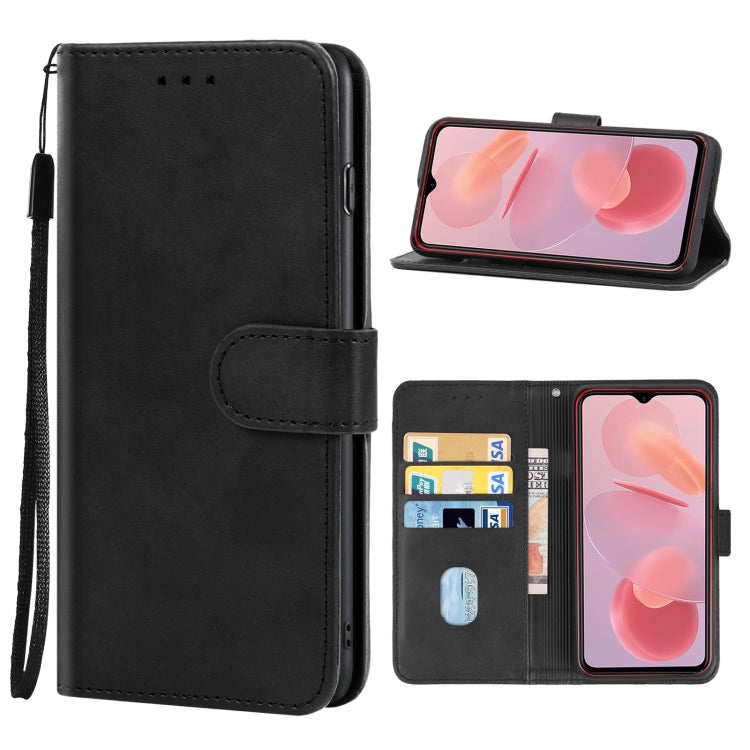 Leather Phone Case For Ulefone Note 12P(Black) - Ulefone Cases by buy2fix | Online Shopping UK | buy2fix