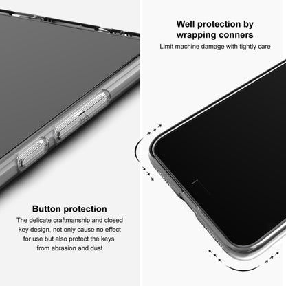For ZTE nubia Z40 Pro 5G IMAK UX-5 Series Transparent TPU Phone Case - ZTE Cases by imak | Online Shopping UK | buy2fix