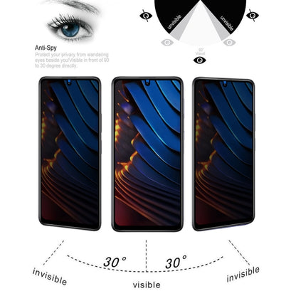 Full Cover Anti-peeping Tempered Glass Film For Xiaomi Poco X3 GT -  by buy2fix | Online Shopping UK | buy2fix