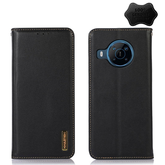 For Nokia X100 KHAZNEH Nappa Top Layer Cowhide Leather Phone Case(Black) - Nokia Cases by buy2fix | Online Shopping UK | buy2fix