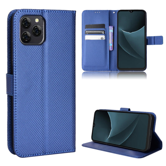 For Blackview A95 Diamond Texture Leather Phone Case(Blue) - More Brand by buy2fix | Online Shopping UK | buy2fix