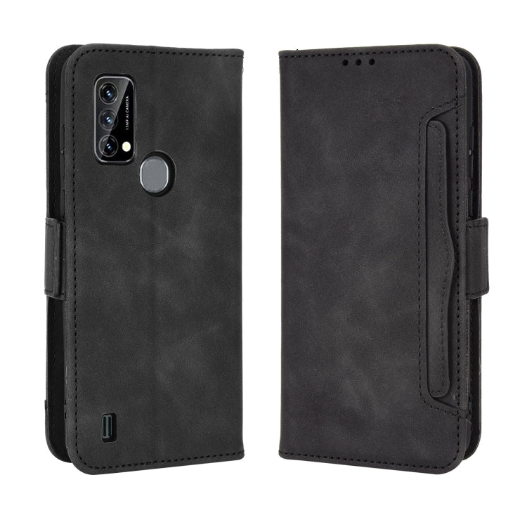 For Blackview A50 Skin Feel Calf Pattern Leather Phone Case(Black) - More Brand by buy2fix | Online Shopping UK | buy2fix