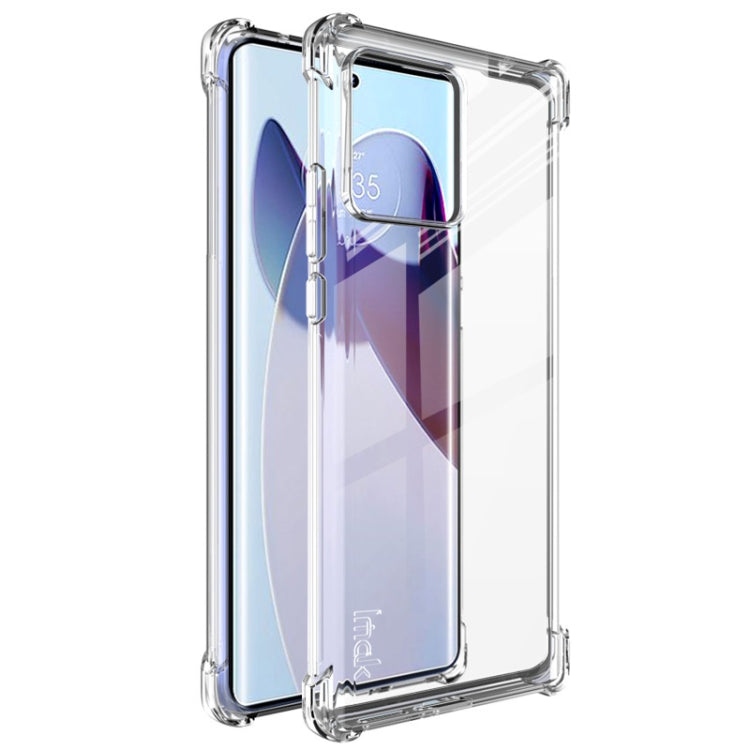 For Motorola Moto X30 Pro 5G / Edge 30 Ultra imak All-inclusive Shockproof Airbag TPU Phone Case(Transparent) - Motorola Cases by imak | Online Shopping UK | buy2fix