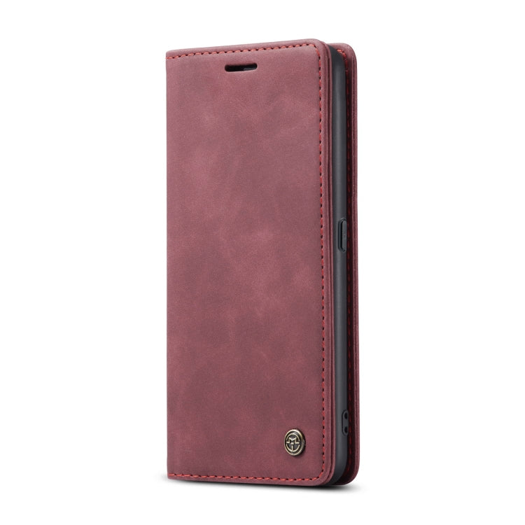 CaseMe 013 Multifunctional Horizontal Flip Leather Phone Case For OPPO F19/F19S/A74 4G/A95 4G/Reno6 Lite 4G Global(Wine Red) - OPPO Cases by CaseMe | Online Shopping UK | buy2fix