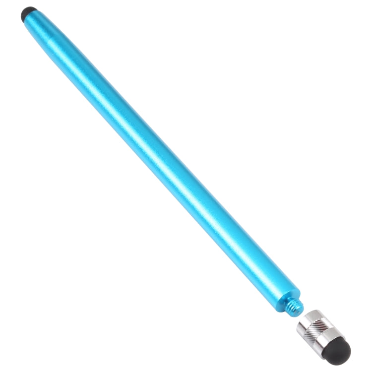 Universal Cloth Head + Silicone Head Stylus(Blue) - Stylus Pen by buy2fix | Online Shopping UK | buy2fix