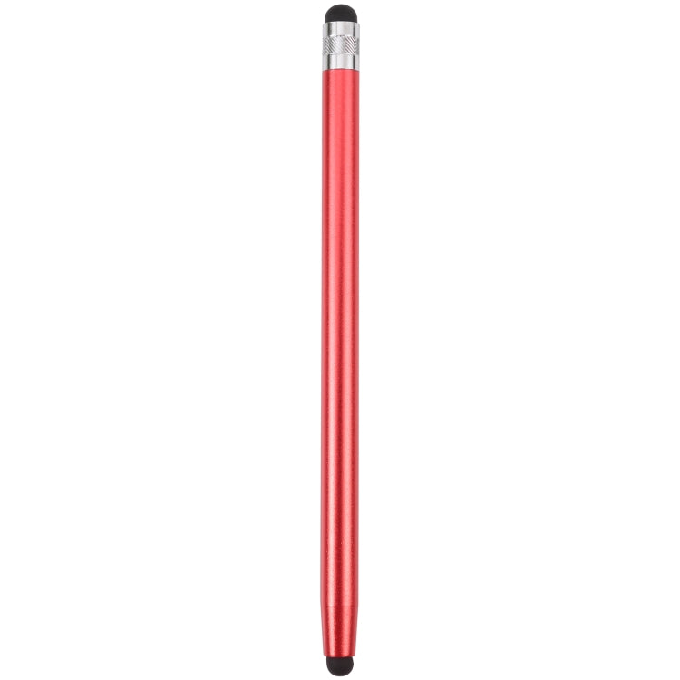 Universal Cloth Head + Silicone Head Stylus(Red) - Stylus Pen by buy2fix | Online Shopping UK | buy2fix