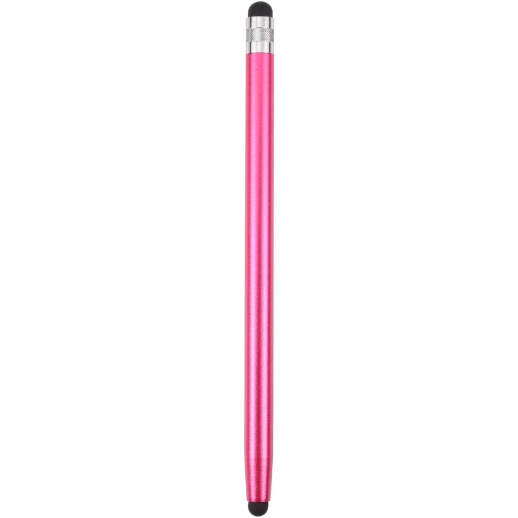 Universal Cloth Head + Silicone Head Stylus(Rose Red) - Stylus Pen by buy2fix | Online Shopping UK | buy2fix