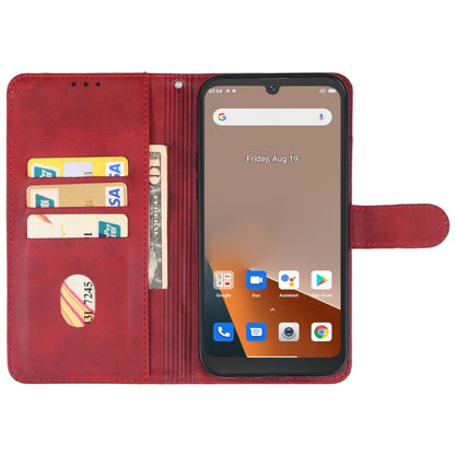 For Blackview BV5200 Pro Leather Phone Case(Red) - More Brand by buy2fix | Online Shopping UK | buy2fix