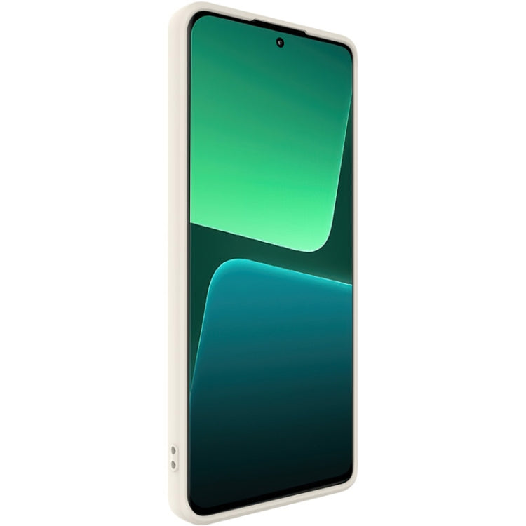 For Xiaomi 13 Pro 5G IMAK UC-4 Series Straight Edge TPU Soft Phone Case(White) - 13 Pro Cases by imak | Online Shopping UK | buy2fix