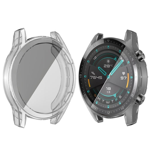 For Huawei Watch GT2 46mm TPU All Inclusive Watch Case(Transparent) - Watch Cases by Huawei | Online Shopping UK | buy2fix