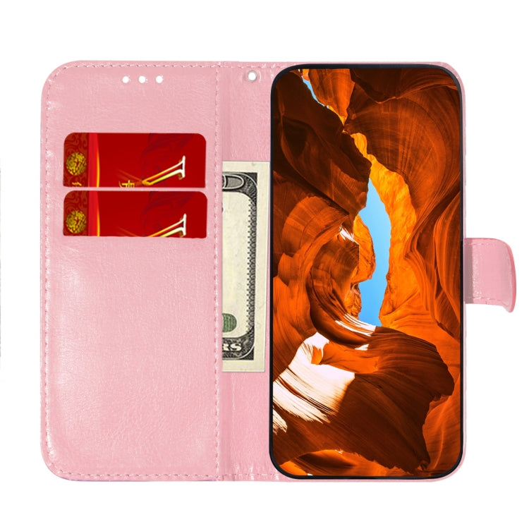 For OnePlus 11 Colorful Magnetic Buckle Leather Phone Case(Pink) - OnePlus Cases by buy2fix | Online Shopping UK | buy2fix