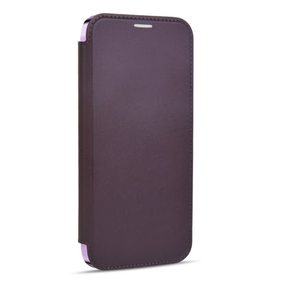 For iPhone 14 Plus MagSafe Magnetic RFID Anti-theft Leather Phone Case(Dark Purple) - iPhone 14 Plus Cases by buy2fix | Online Shopping UK | buy2fix