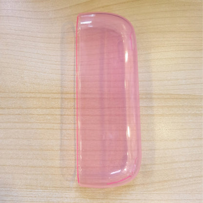 For IQOS ILUMA TPU Electronic Cigarette Protective Case Charging Compartment(Transparent Pink) - E Cigarette Accessories by buy2fix | Online Shopping UK | buy2fix