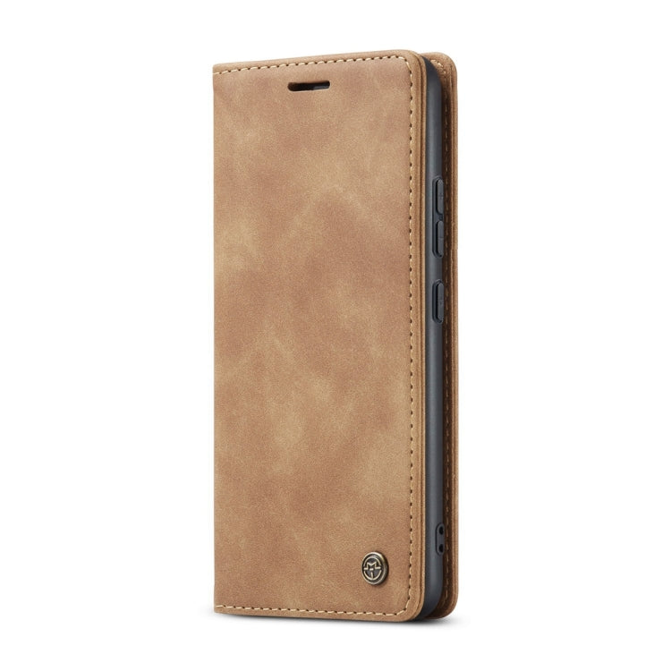 For Xiaomi Redmi 11A / 12C CaseMe 013 Multifunctional Horizontal Flip Leather Phone Case(Brown) - Xiaomi Cases by CaseMe | Online Shopping UK | buy2fix